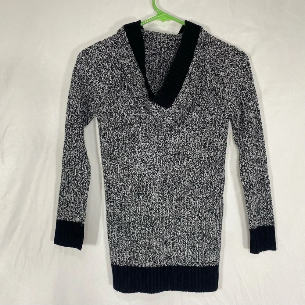 Derek Heart Girl’s Ribbed Knit Hooded Tunic Sweater